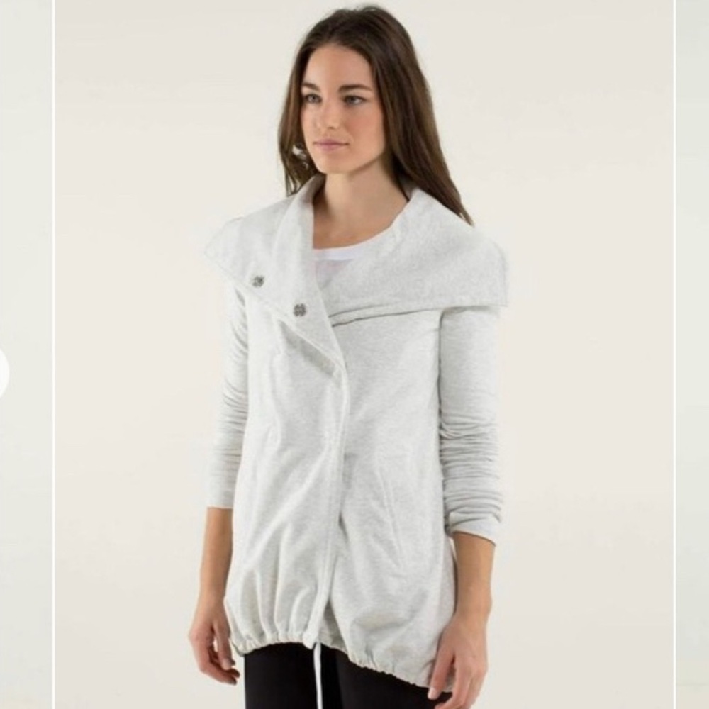 Lulu Lemon Grey Jacket